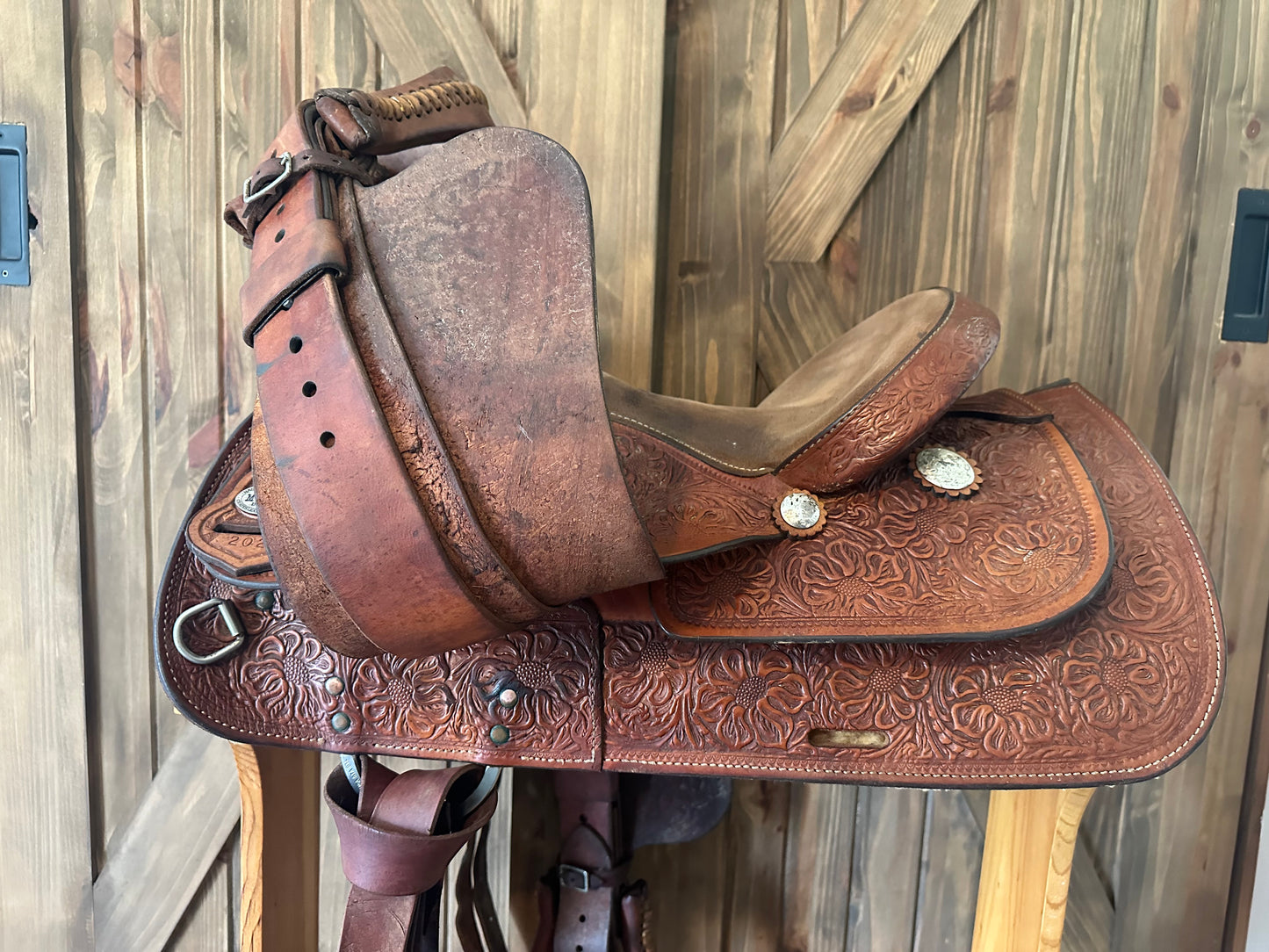 15” Crates Saddlery Western Saddle Model 202