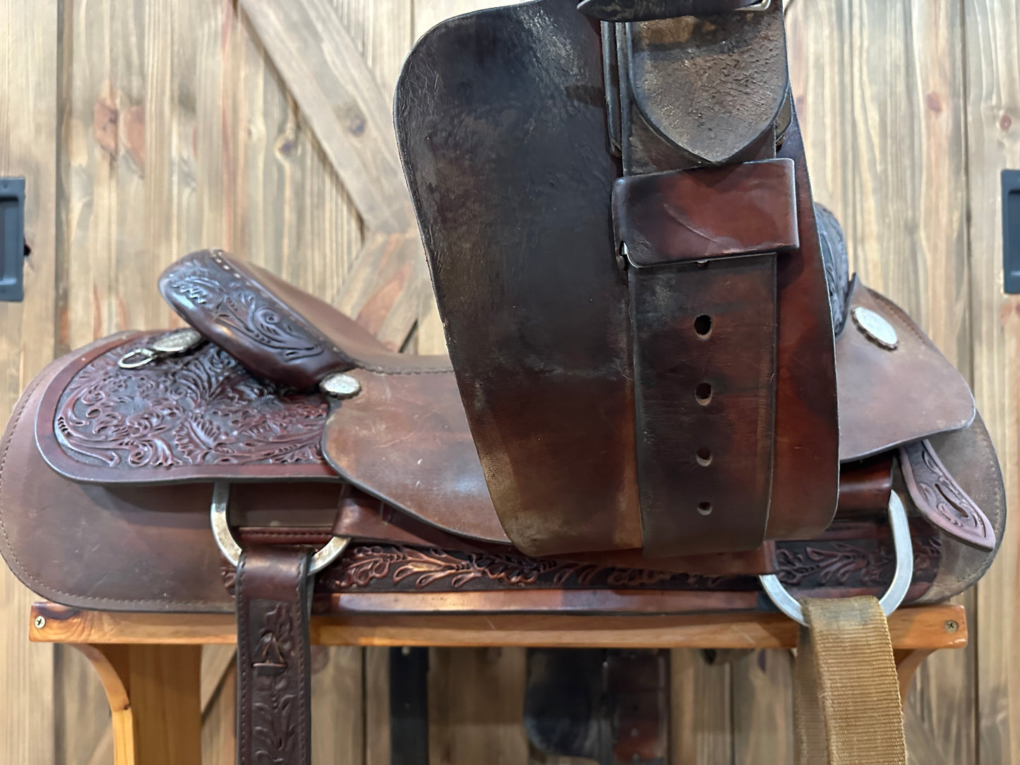 17” Circle Y Cutter Western Saddle Model 1356