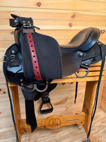 17” Circle Y High Horse El Campo Gaited Western Trail Saddle Model 6970 (2023)