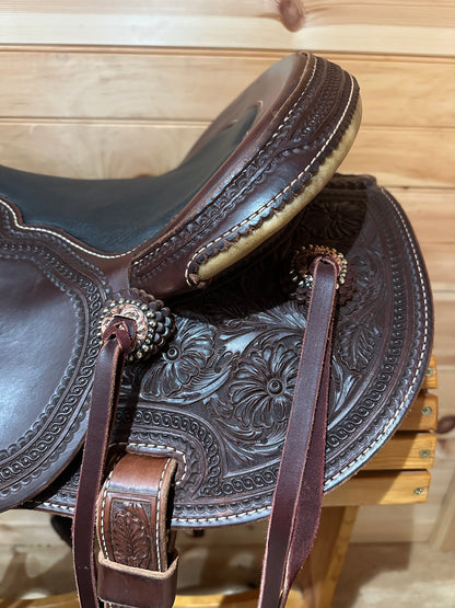 16” McCall Mclite All Around Western Saddle A097 524
