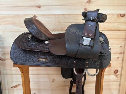 16” Circle Y High Horse Mineral Wells Western Trail Saddle Model 6812