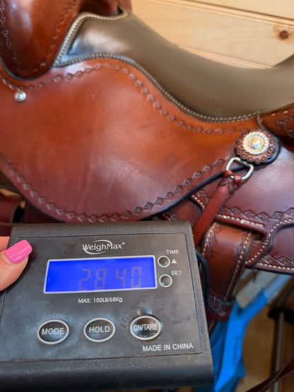 16” Cashel Round Skirt by Martin Saddlery Western Trail Saddle