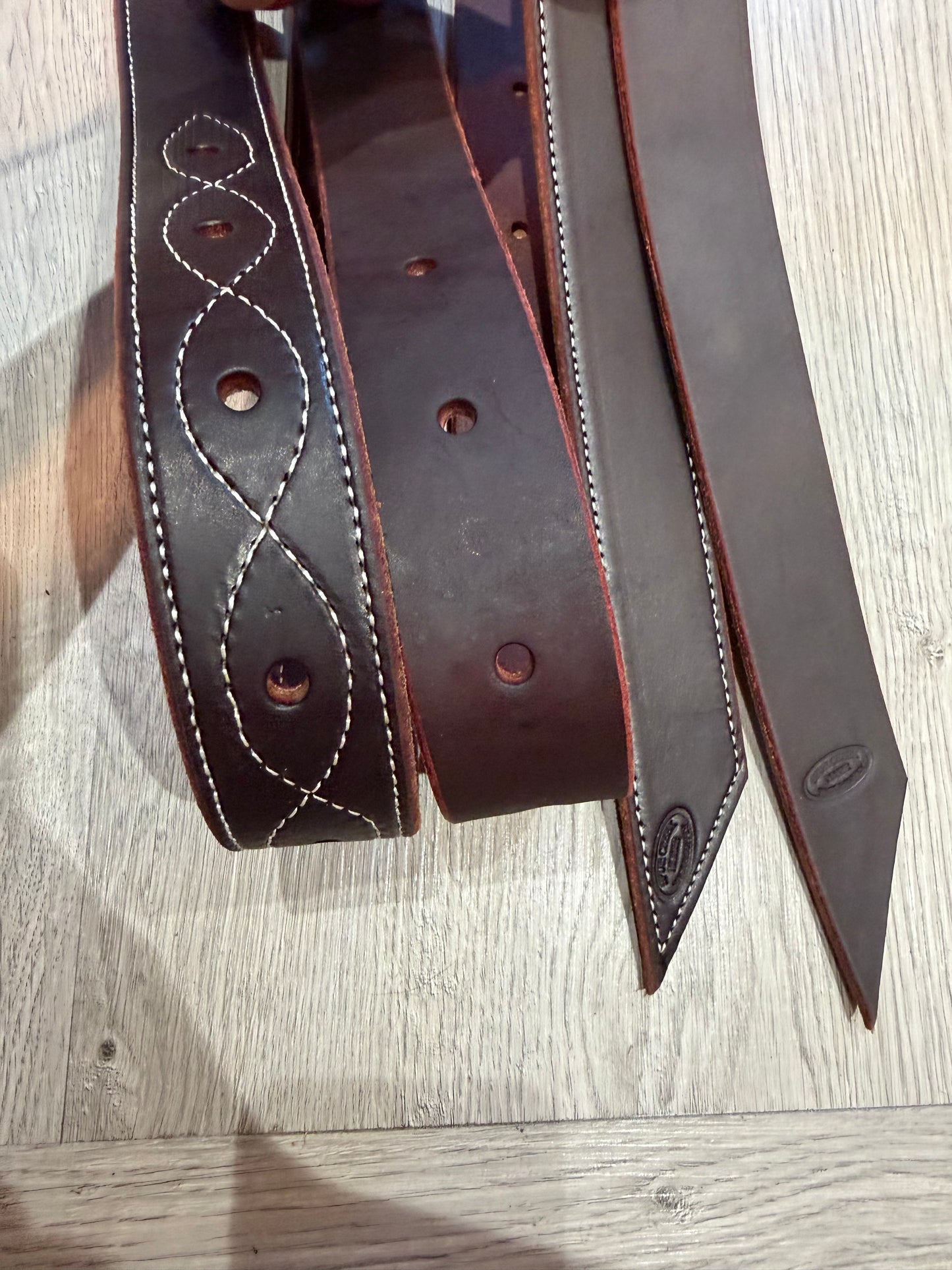 Leather Latigo Tie Strap 6’ – Premium Amish Leather by Spur Creek Tack
