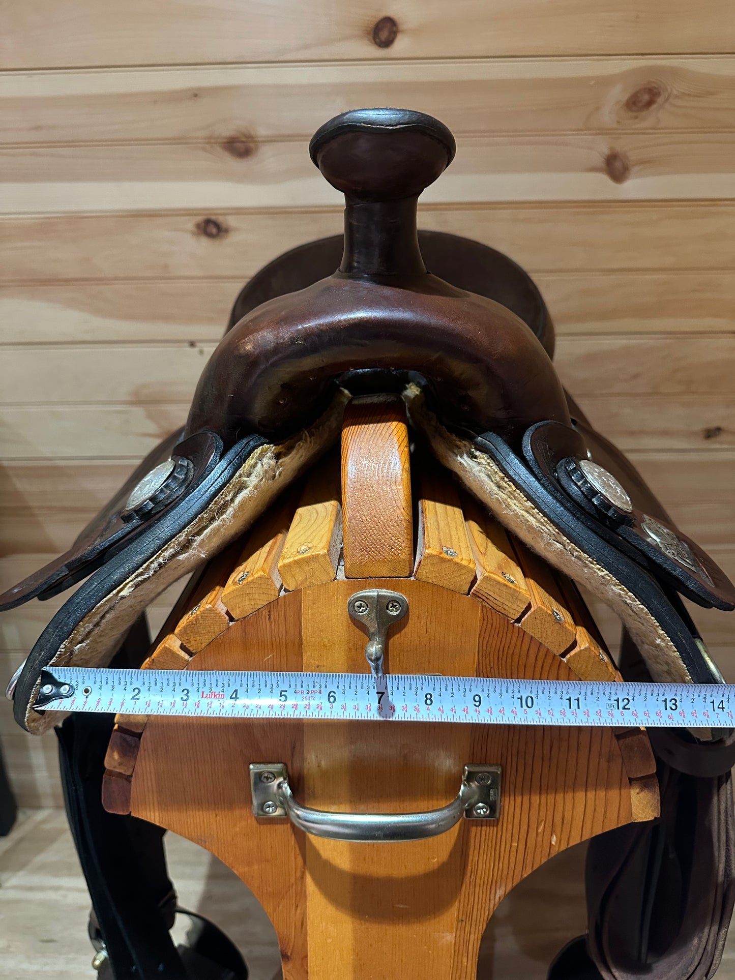 16” Big Horn Haflinger Western Trail Saddle Model 1579