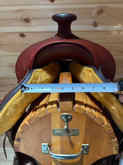 15” Crates Classic Reining Western Saddle Model 2222-2W