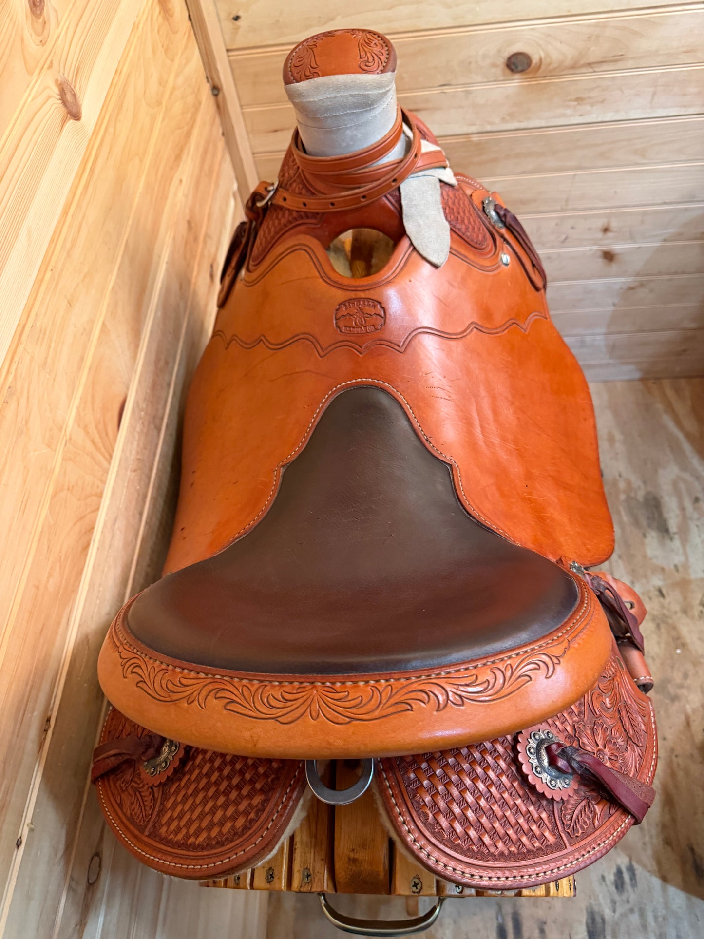 17.5” McCall Wade Trail Western Ranch Saddle Model 190 611