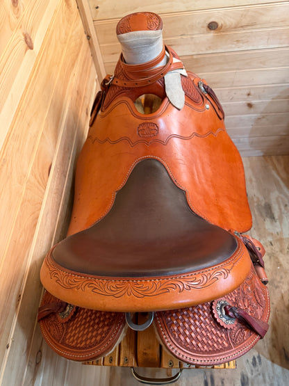 17.5” McCall Wade Trail Western Ranch Saddle Model 190 611