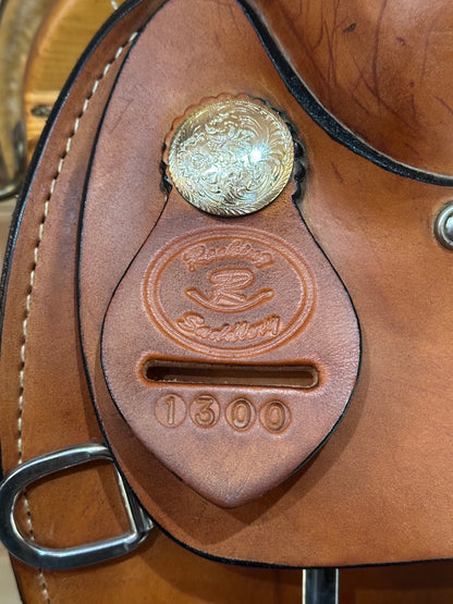 17” Rocking R Western Work Training Saddle Model 1300