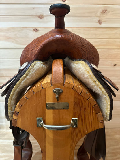 15” Tex Tan Hereford Western Trail Saddle Model 08-4014P5