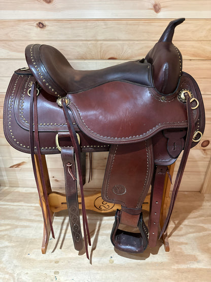 16” Circle Y Flex2 Shawnee Western Trail Saddle Model 1653