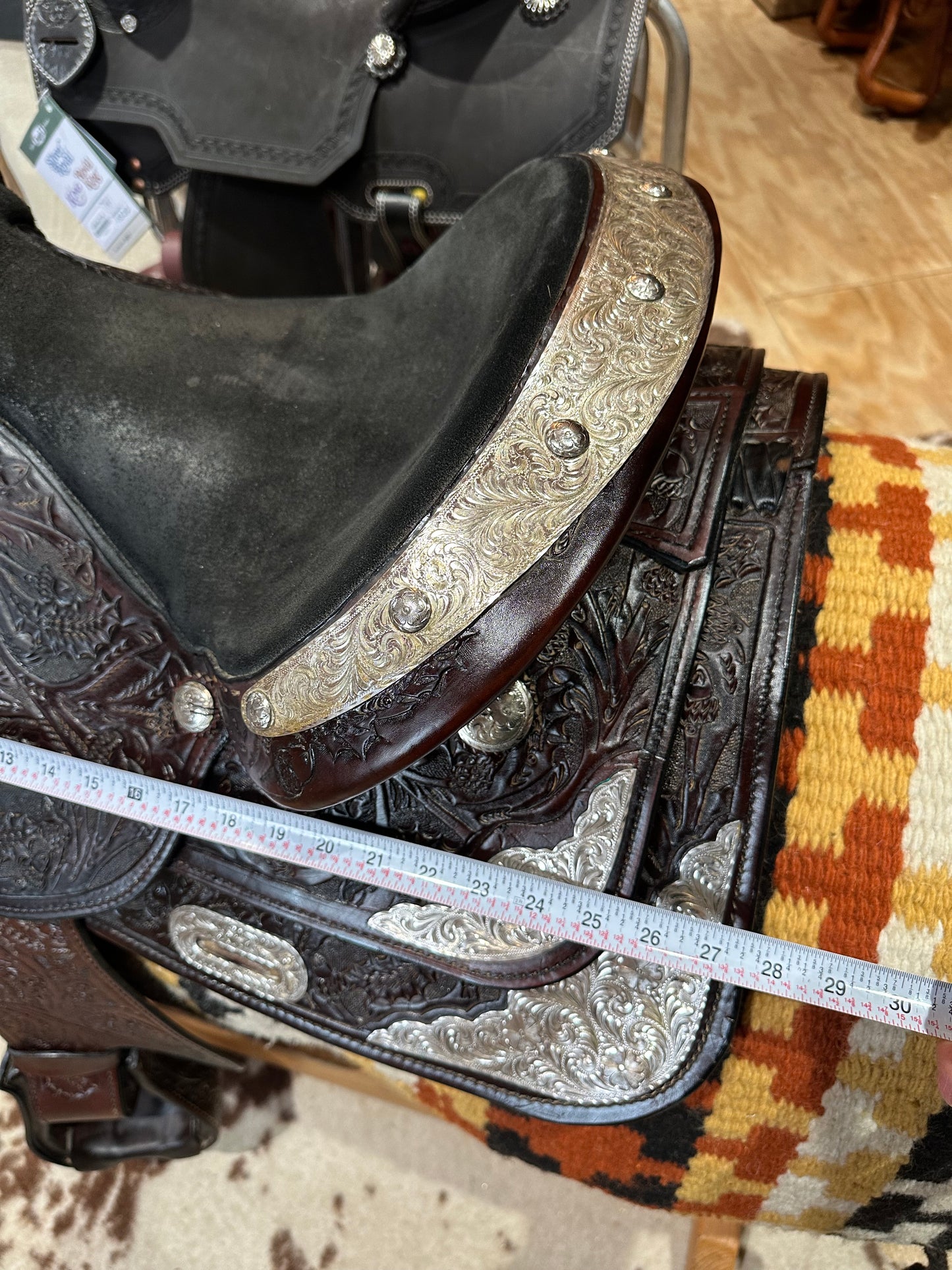 16” Silver Royal Equitation Western Show Saddle