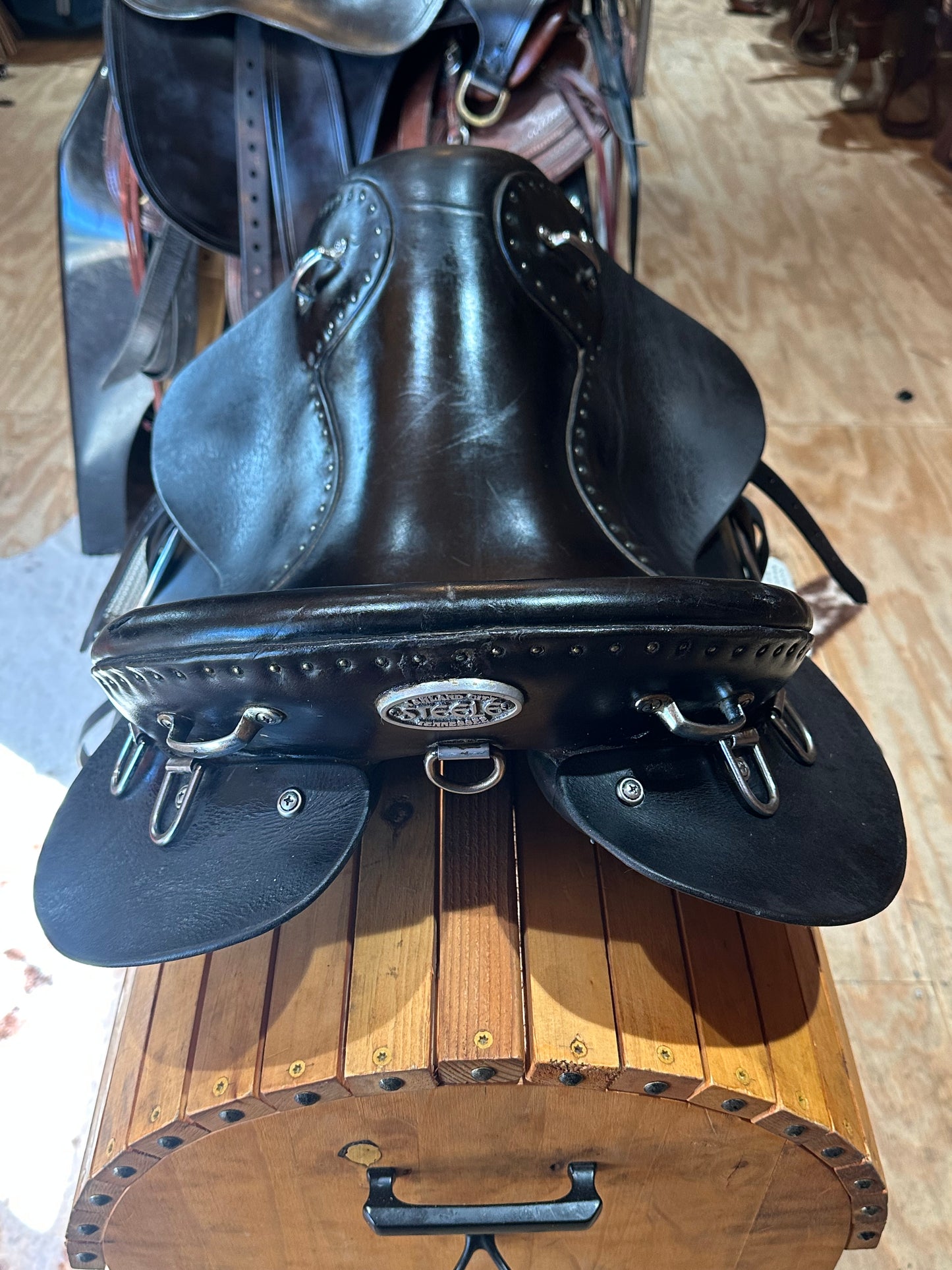 17” Large Steele Plantation Endurance Trail Saddle