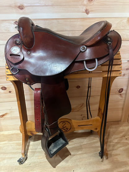 16.5” National Bridle Shop Gaited Endurance Saddle Model 2624