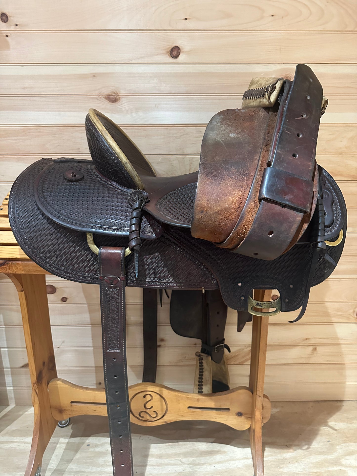 16” Billy Cook High Country Ranch Western Saddle Model 2175