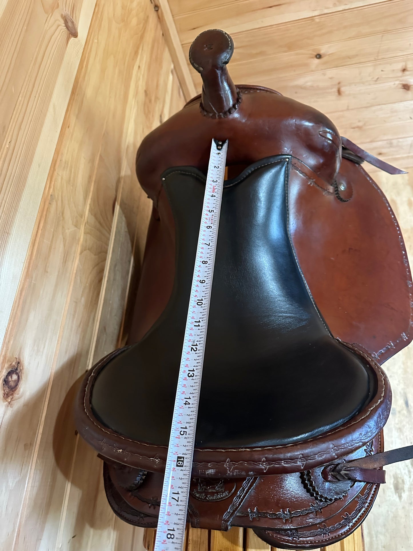 16” Allegany Mountain Trail Saddlery Gaited Western Saddle