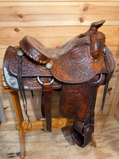 16” Tex Tan Hereford Equitation Show Saddle Model 1192I