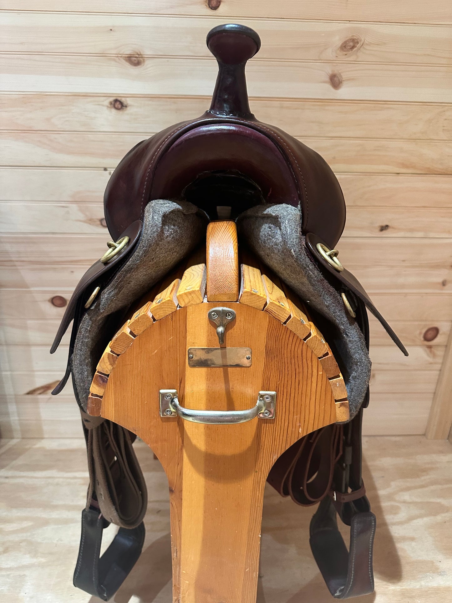 18.5” Tucker Cheyenne Western Trail Saddle Model 157