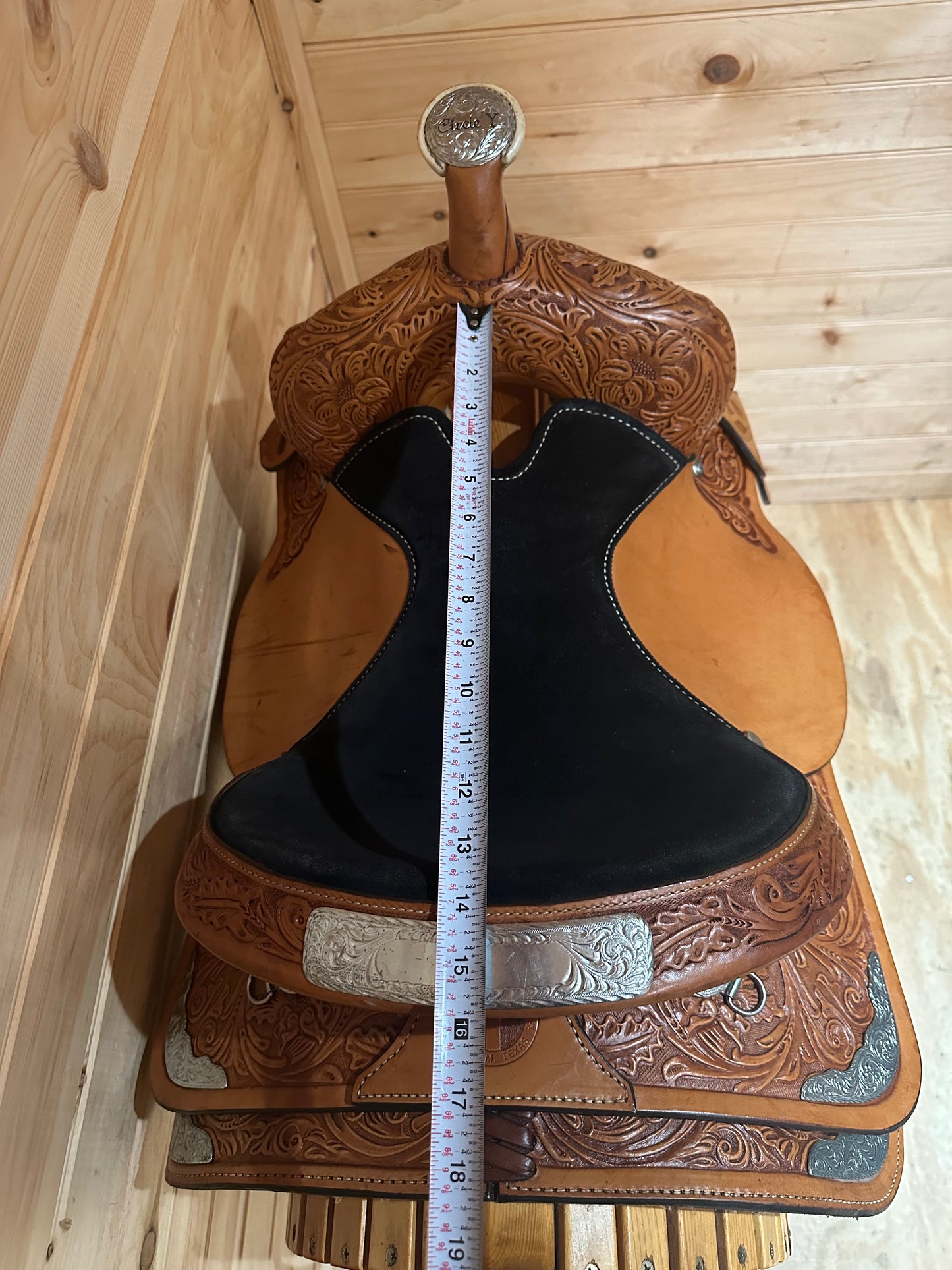 14” Circle Y Youth Western Show Saddle Model 3660