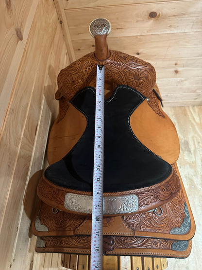 14” Circle Y Youth Western Show Saddle Model 3660