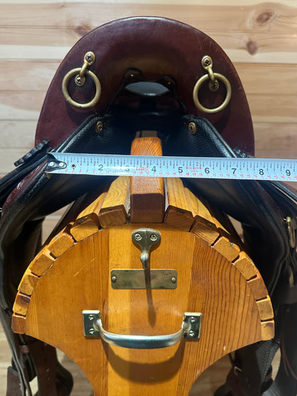 16” Big Horn Sil-Cush Gaited Flex Endurance trail saddle Model 1687.6