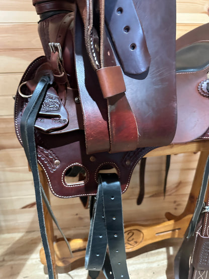 16” McCall Mclite All Around Western Saddle A047 325