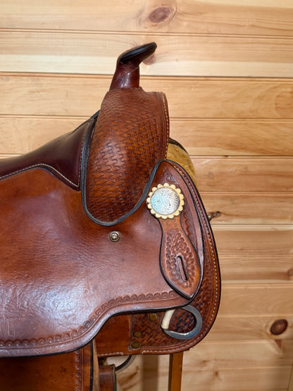 15.5” Crates Equi-Fit Reiner Saddle Model 4524-3