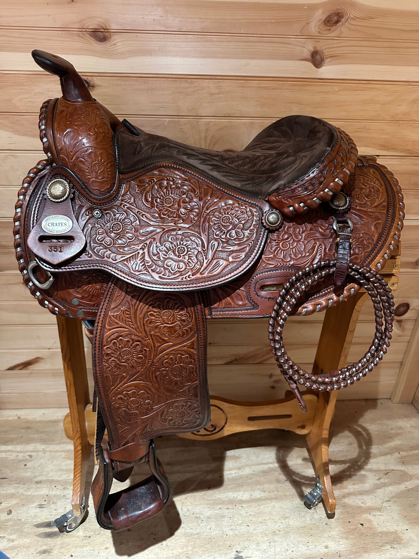 16” Crates Arabian Western Saddle Model 351