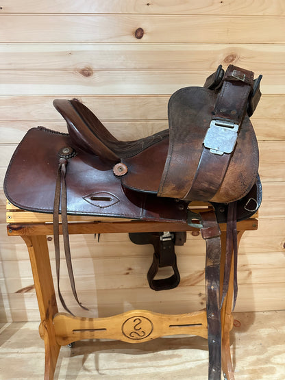 15” Simco Barrel Racing Western Saddle Model 3520