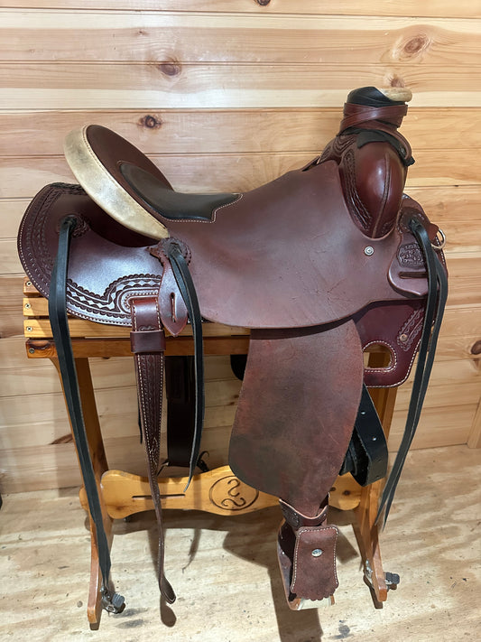 16” McCall Mclite All Around Western Saddle A047 325