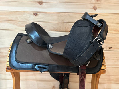 15” Abetta Lightweight Western Trail Saddle