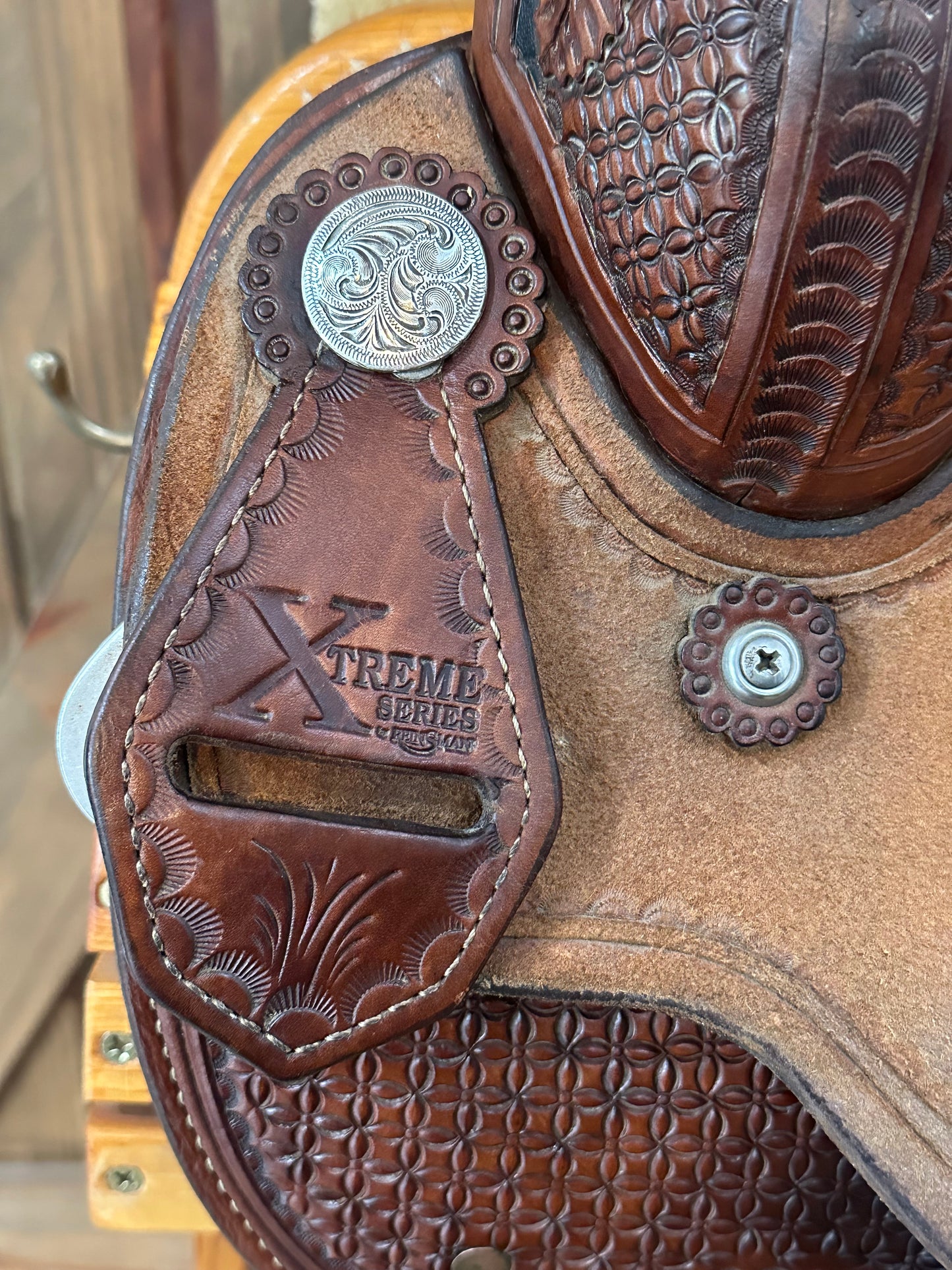 14.5” Reinsman Molly Powell Xtreme Series Barrel Racing Saddle