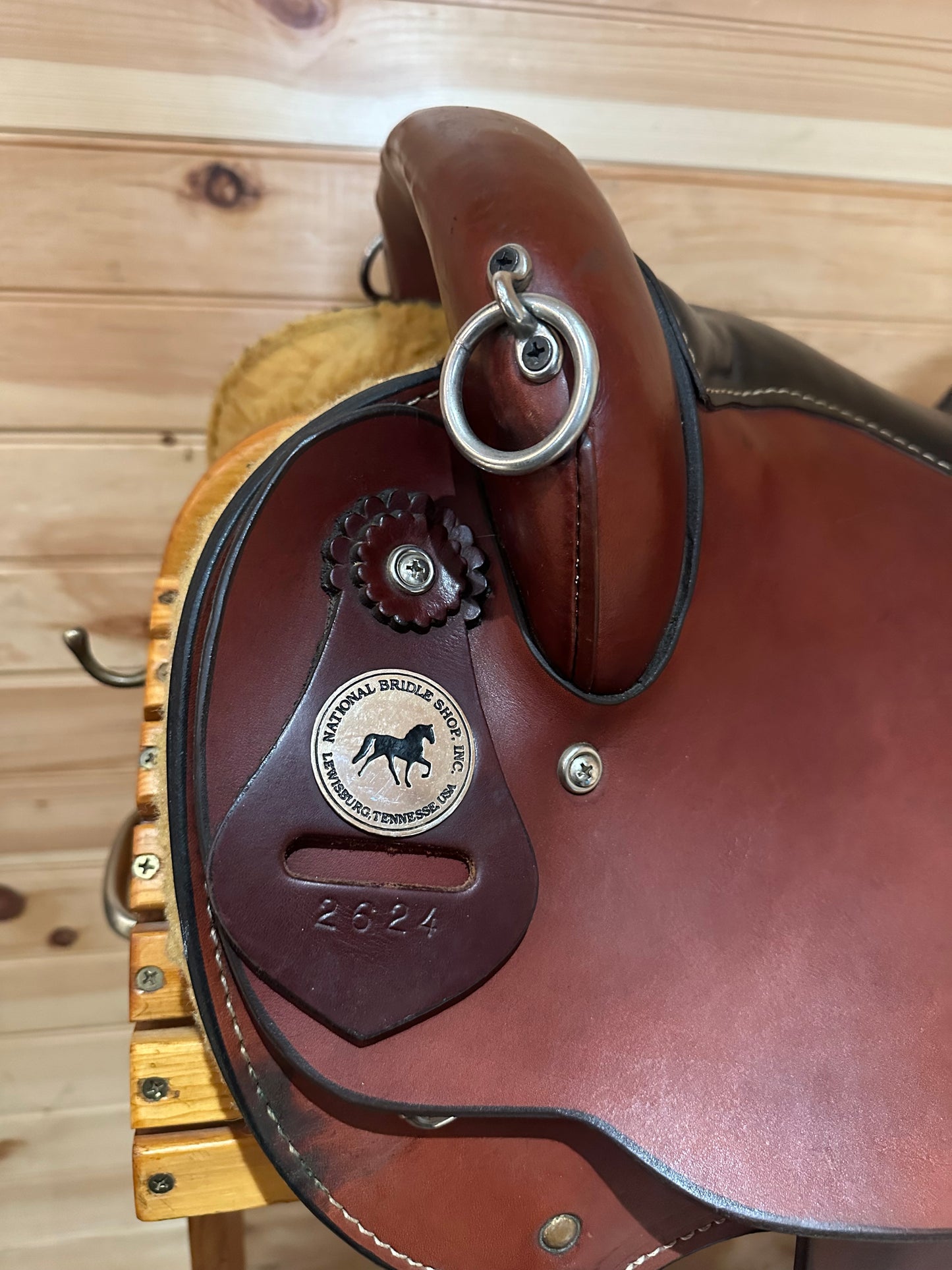 16.5” National Bridle Shop Gaited Endurance Saddle Model 2624