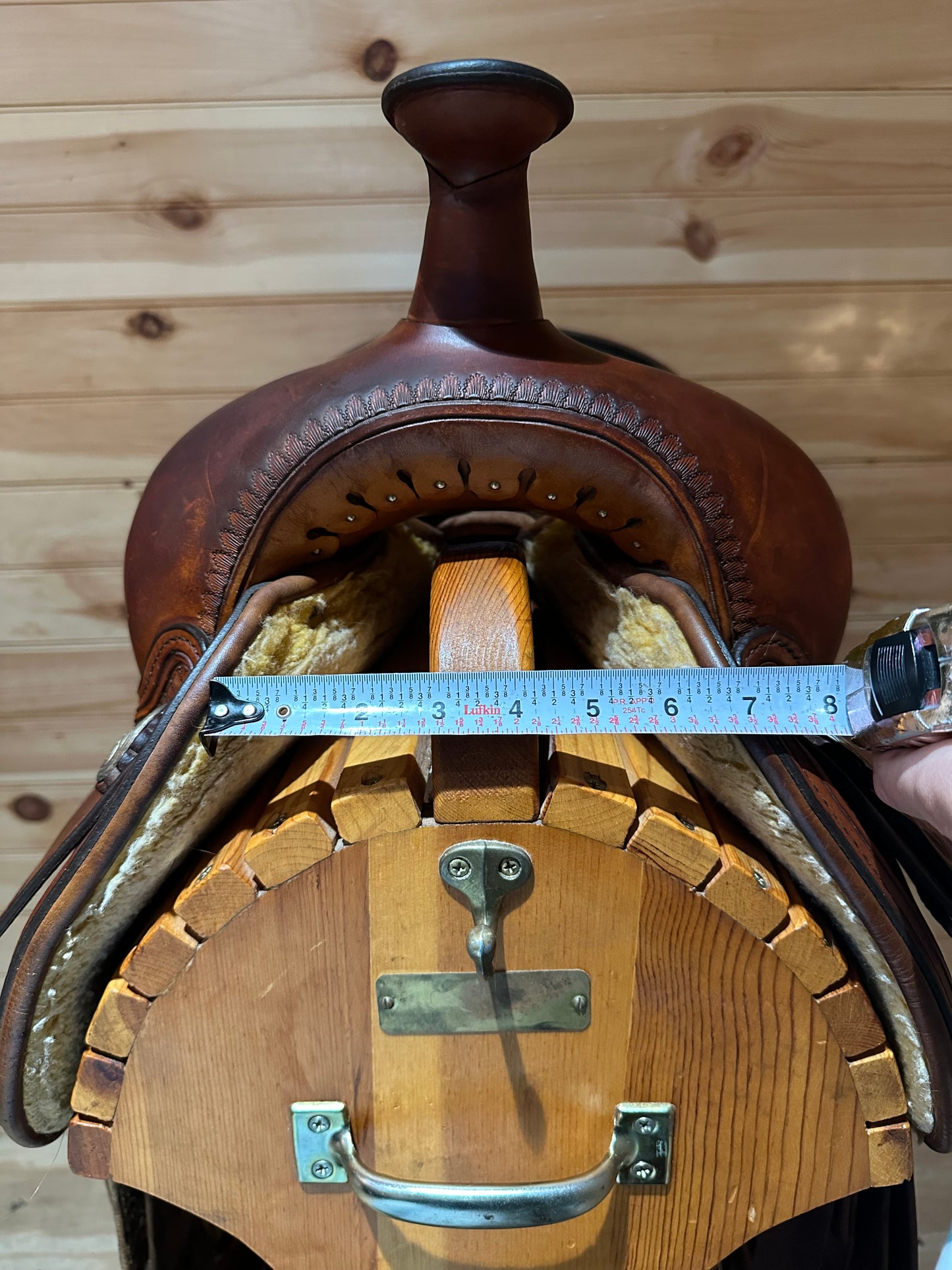 16” Circle Y Topeka Flex-Lite Western Trail Saddle Model 1551