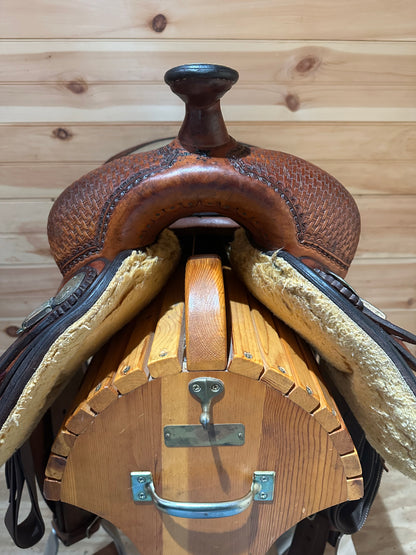 17” Billy Cook Maker Sulphur OK Reiner Western Saddle Model 6005