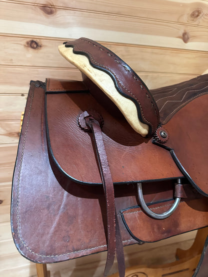 16” Dixie Roper Western Roping Saddle