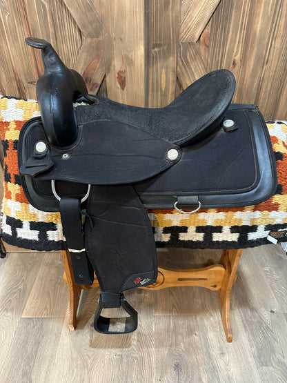 16” Abetta Flex Western Trail Saddle Model 20515F-6