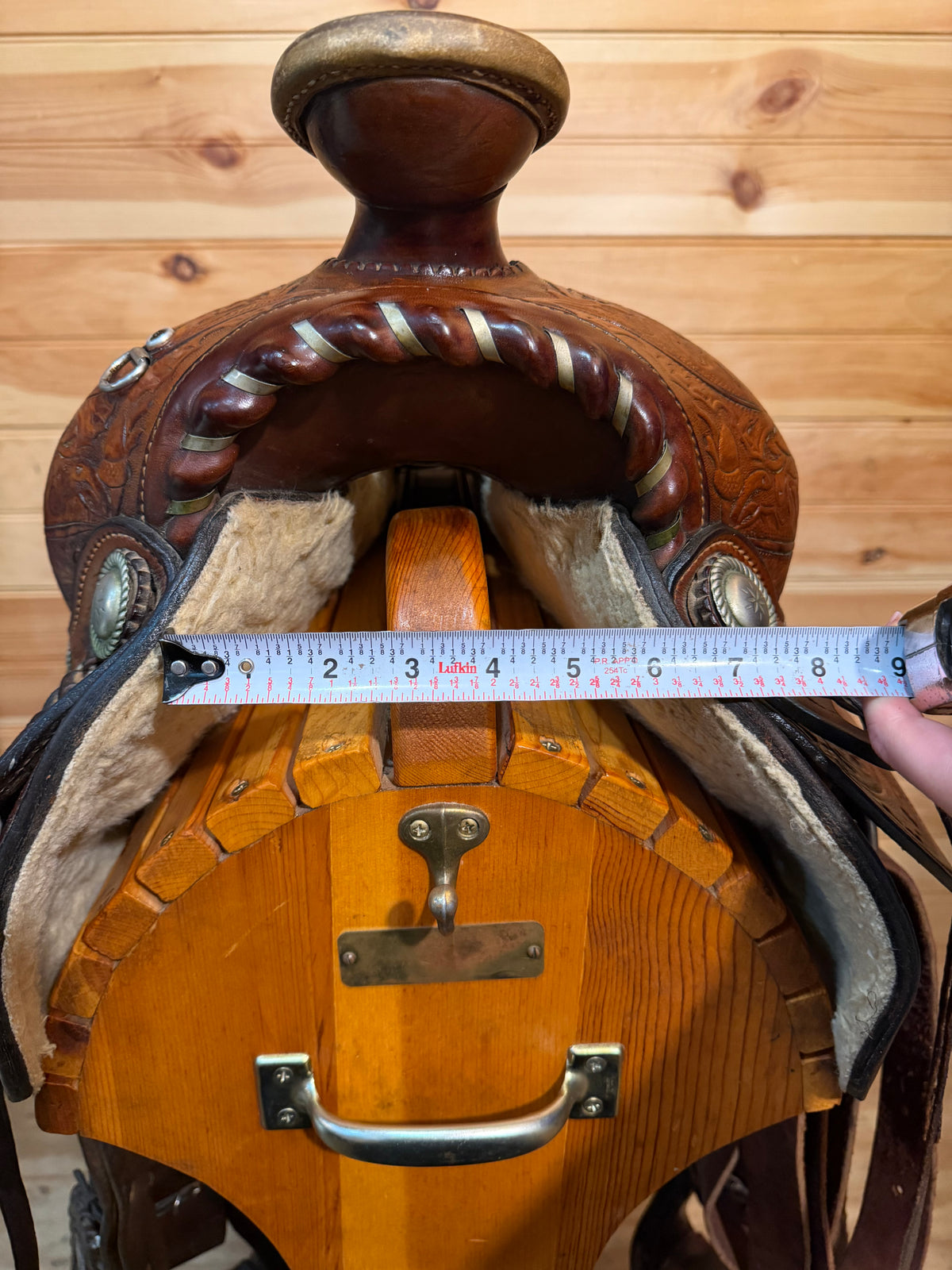 16” Tex Tan Hereford Equitation Show Saddle Model 1192I