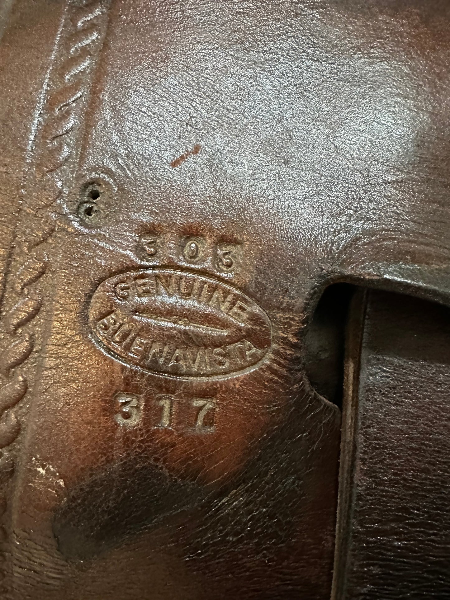 17” Genuine Buena Vista Saddle