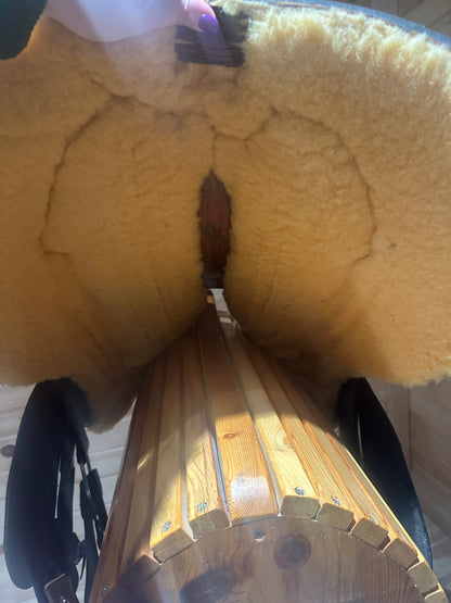 16” Pard’s Advantage Western Training Work Saddle