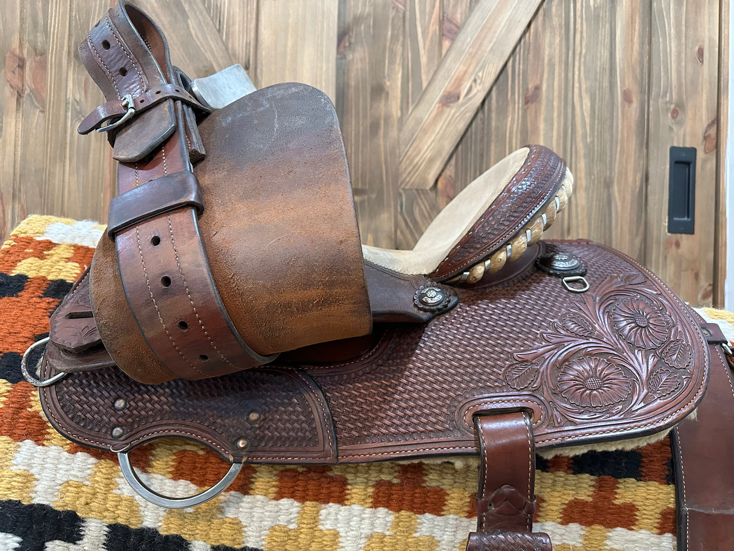 14” Martin Saddlery Barrel Racing Saddle