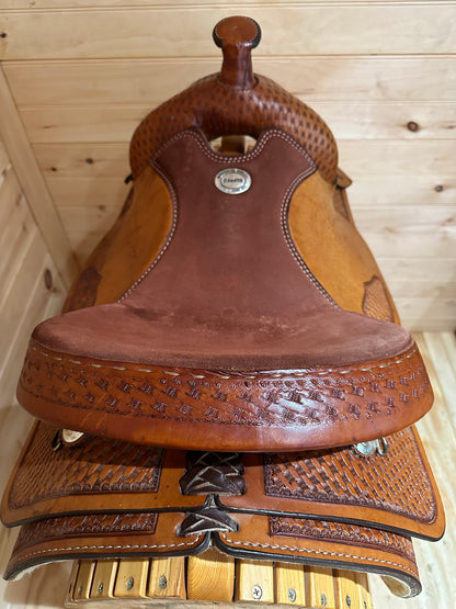 16” Dakota Reiner Western Saddle Model 820