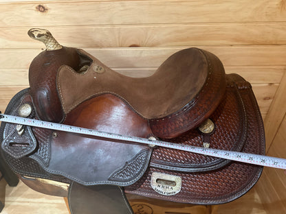 15” SaddleSmith Bob Loomis NRHA Reiner Western Saddle Model 22672