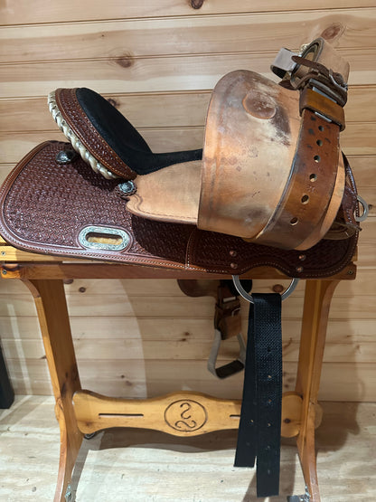 14.5” Circle Y Sabine Barrel Racing Saddle Model 2201