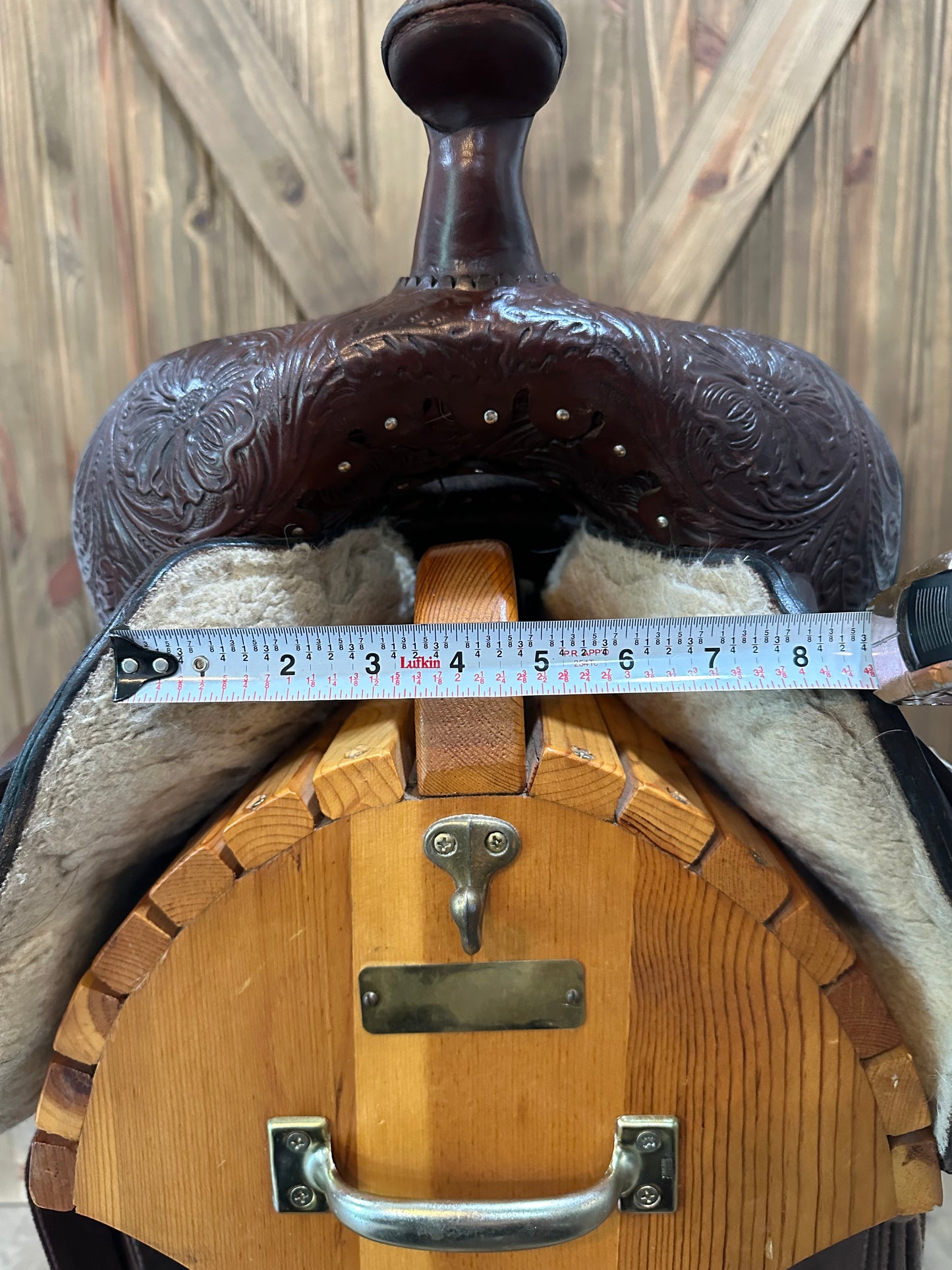 16” Circle Y High Horse Mineral Wells Western Trail Saddle Model 6813