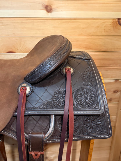 15.5" Paul Taylor Cutter Western Saddle