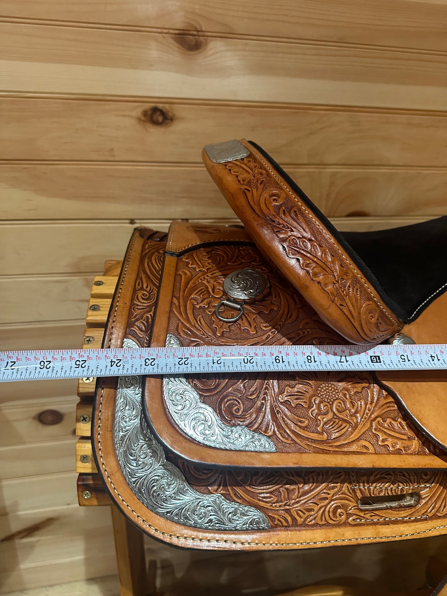 14” Circle Y Youth Western Show Saddle Model 3660