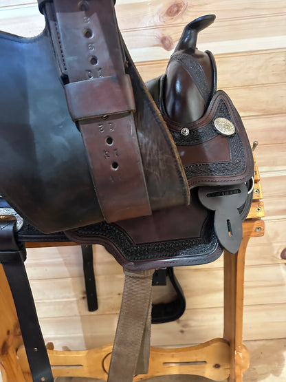 15” Circle Y Arabian Trail Saddle Model 2141