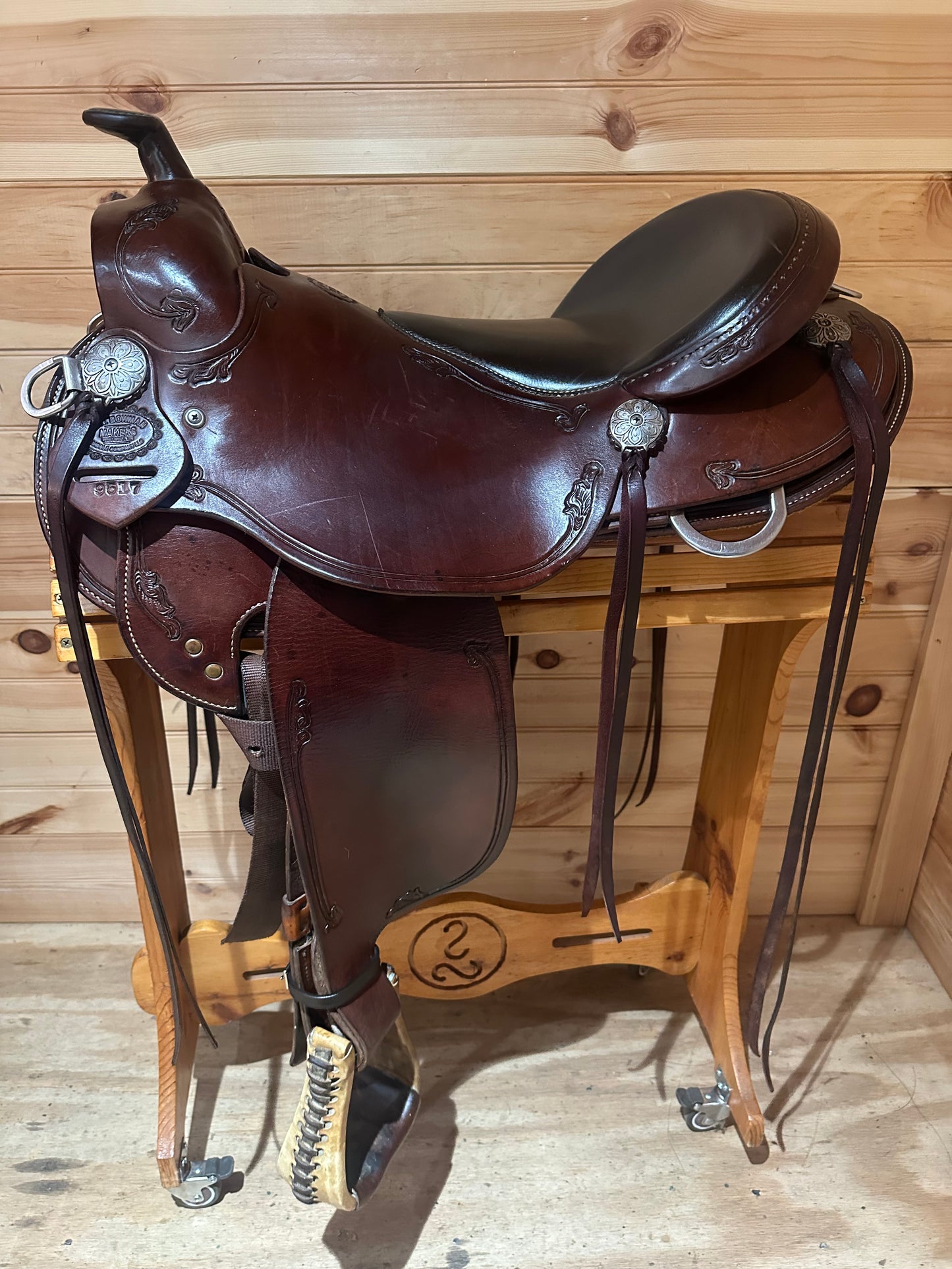 17” RW Bowman B-Light Western Ranch Trail Saddle Model 9517 (XW)