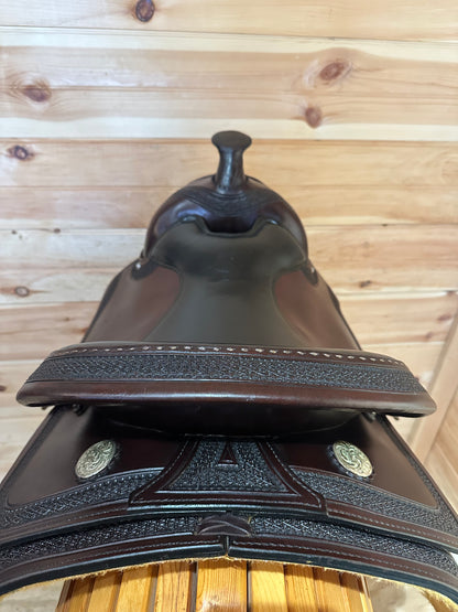 15” Circle Y Arabian Trail Saddle Model 2141