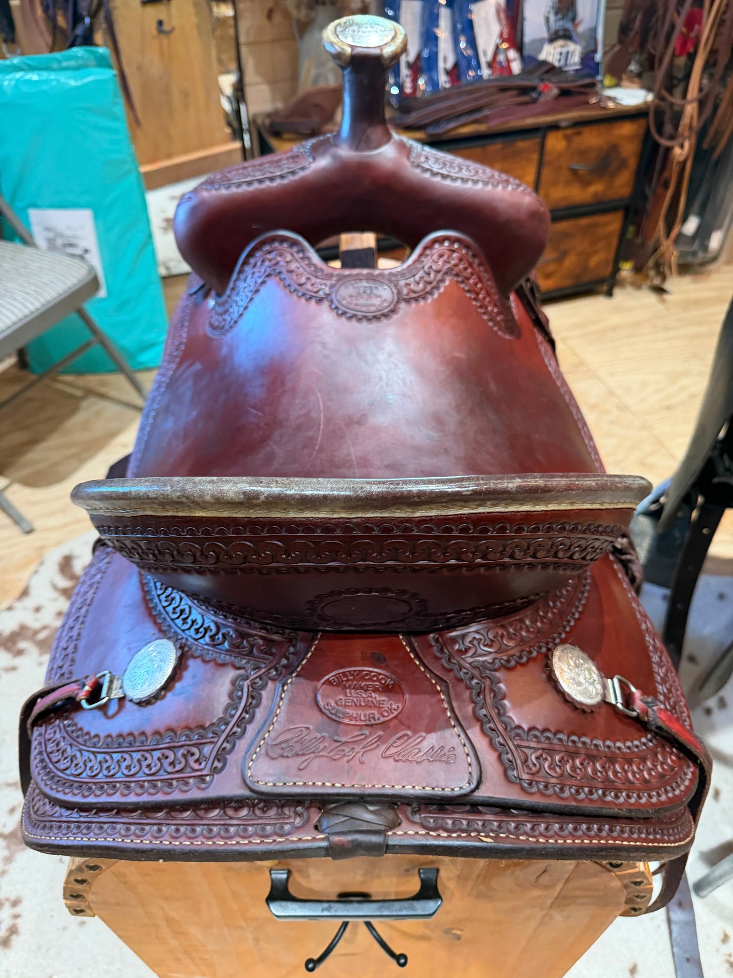 16” Billy Cook Maker Ranch Versatility Western Saddle Model 1874